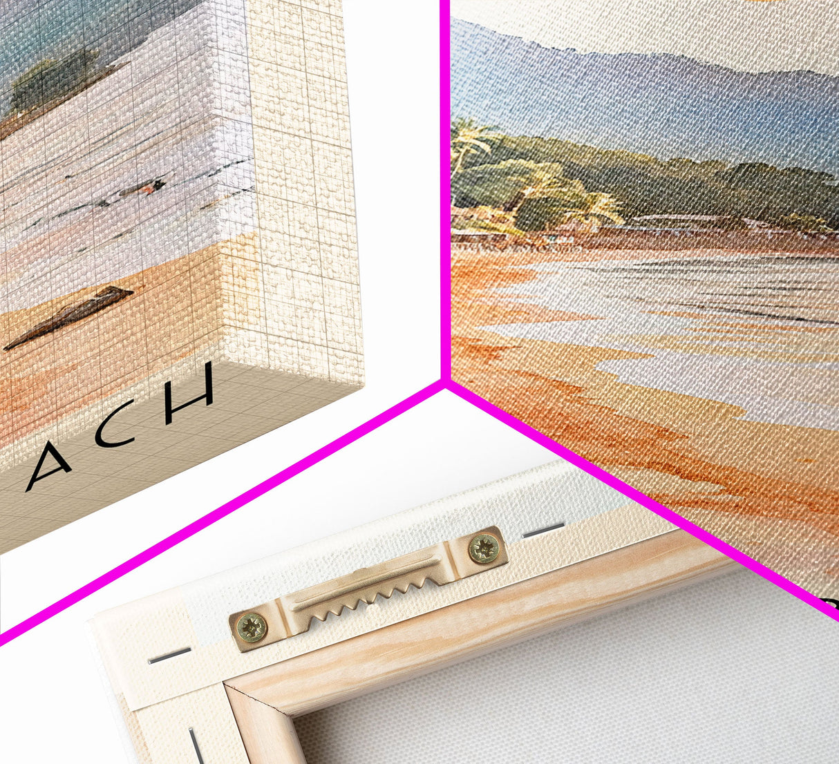 Sunset Beach, Thailand Watercolor Beach Print, Vacation Gift, Thailand Wall Art, Beach Painting, Beach Decor, Beach Painting