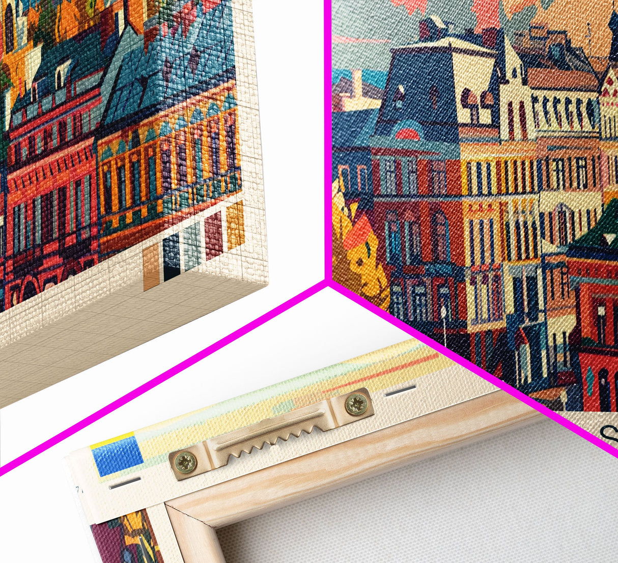 Cherkasy Ukraine Travel Art, City Art, Framed Canvas Print or Metal Wall Art, Europe Travel Poster, Panoramic Wall Art, Extra Wide Wall Art