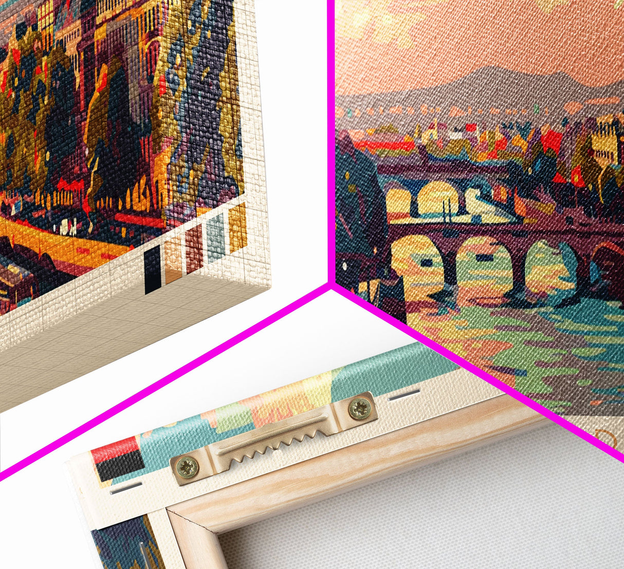 Duisburg Germany Wall Art, Panoramic Travel Poster, Panoramic Framed Canvas Print, City Wall Art, Wall Hanging Home Decor, Travel Art