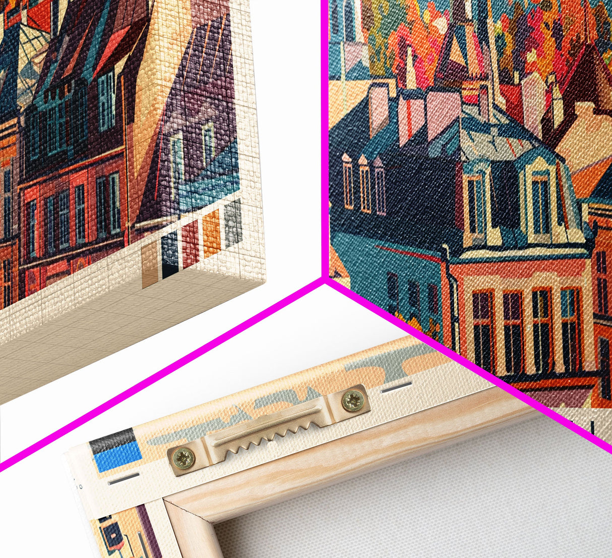 Tartu Estonia Wall Art, Panoramic Travel Poster, Panoramic Framed Canvas Print, City Wall Art, Wall Hanging Home Decor, Travel Art