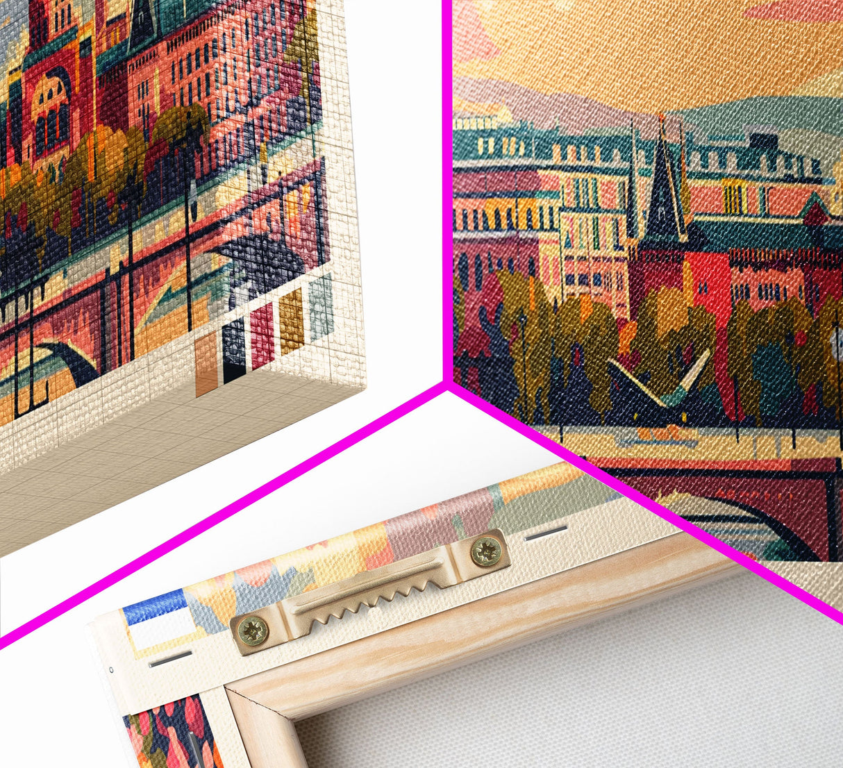 Tula Russia Travel Art, City Art, Framed Canvas Print or Metal Wall Art, Europe Travel Poster, Panoramic Wall Art, Extra Wide Wall Art