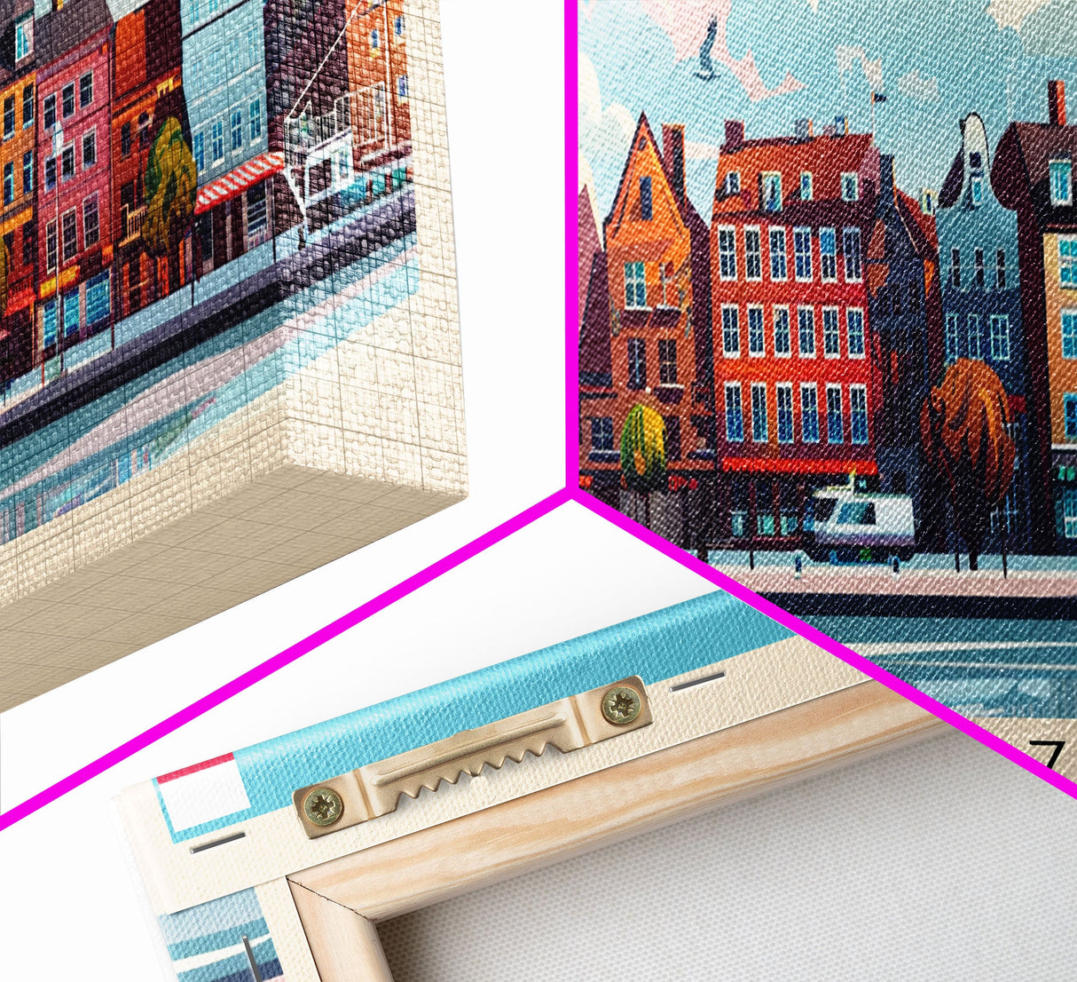 Bydgoszcz Poland Travel Art, City Art, Framed Canvas Print or Metal Wall Art, Europe Travel Poster, Panoramic Wall Art, Extra Wide Wall Art