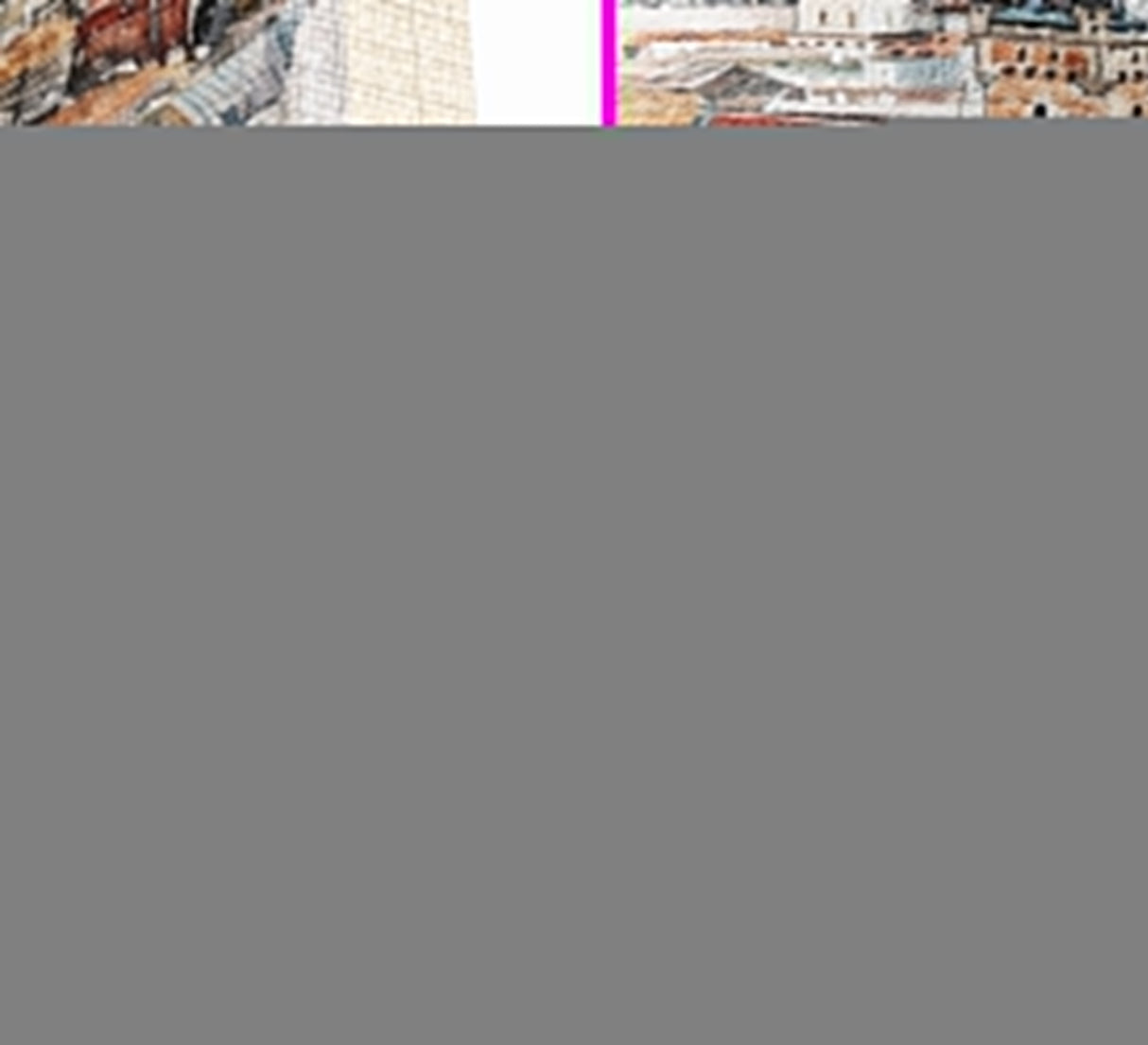 Tallinn Estonia Travel Poster Framed Canvas Print, Watercolor Painting, Scenic Wall Art, Home Decor, Estonian Cityscape, Modern Art