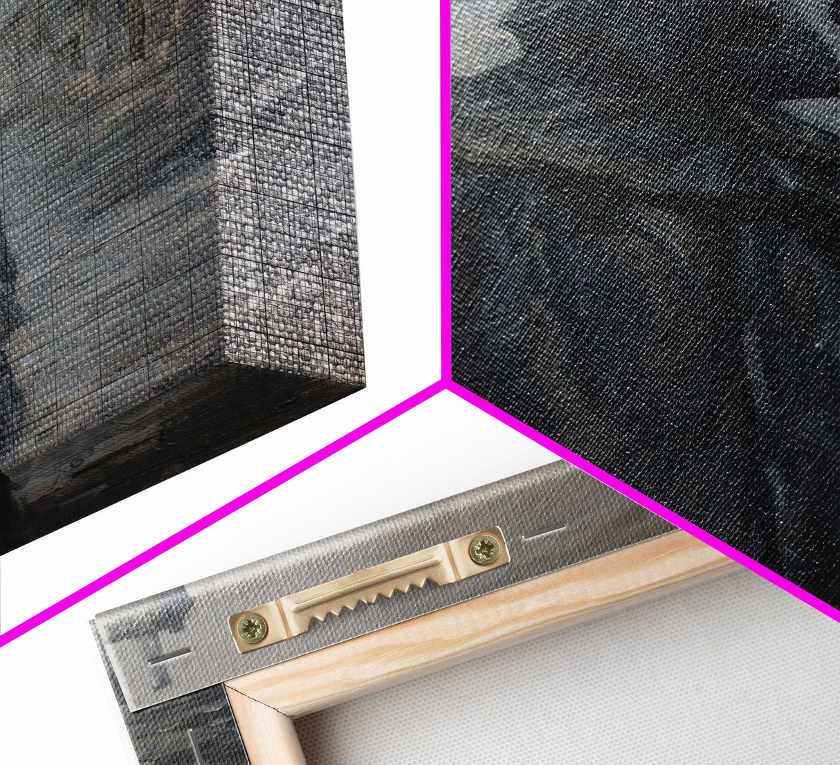 Plague Doctor in Abandoned Town | Halloween Wall Art | Spooky Home Decor | Creepy Plague Doctor Painting | Framed Canvas Print