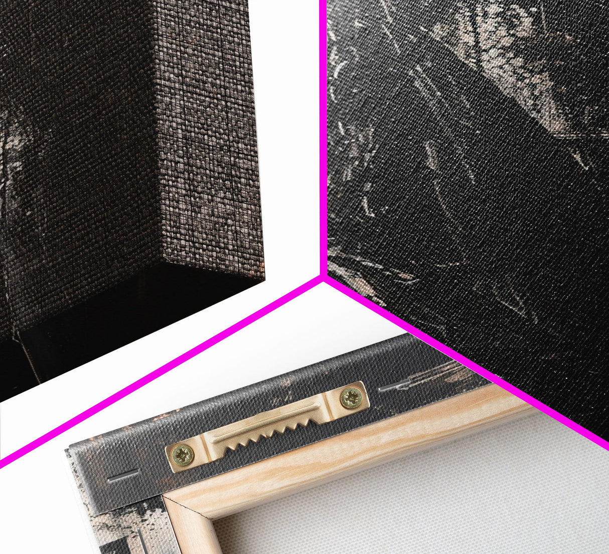 Haunted Nun with Eerie Expression, Framed Canvas Print, Gothic Halloween Art, Spooky Religious Decor, Scary Nun Painting, Gothic Home Art