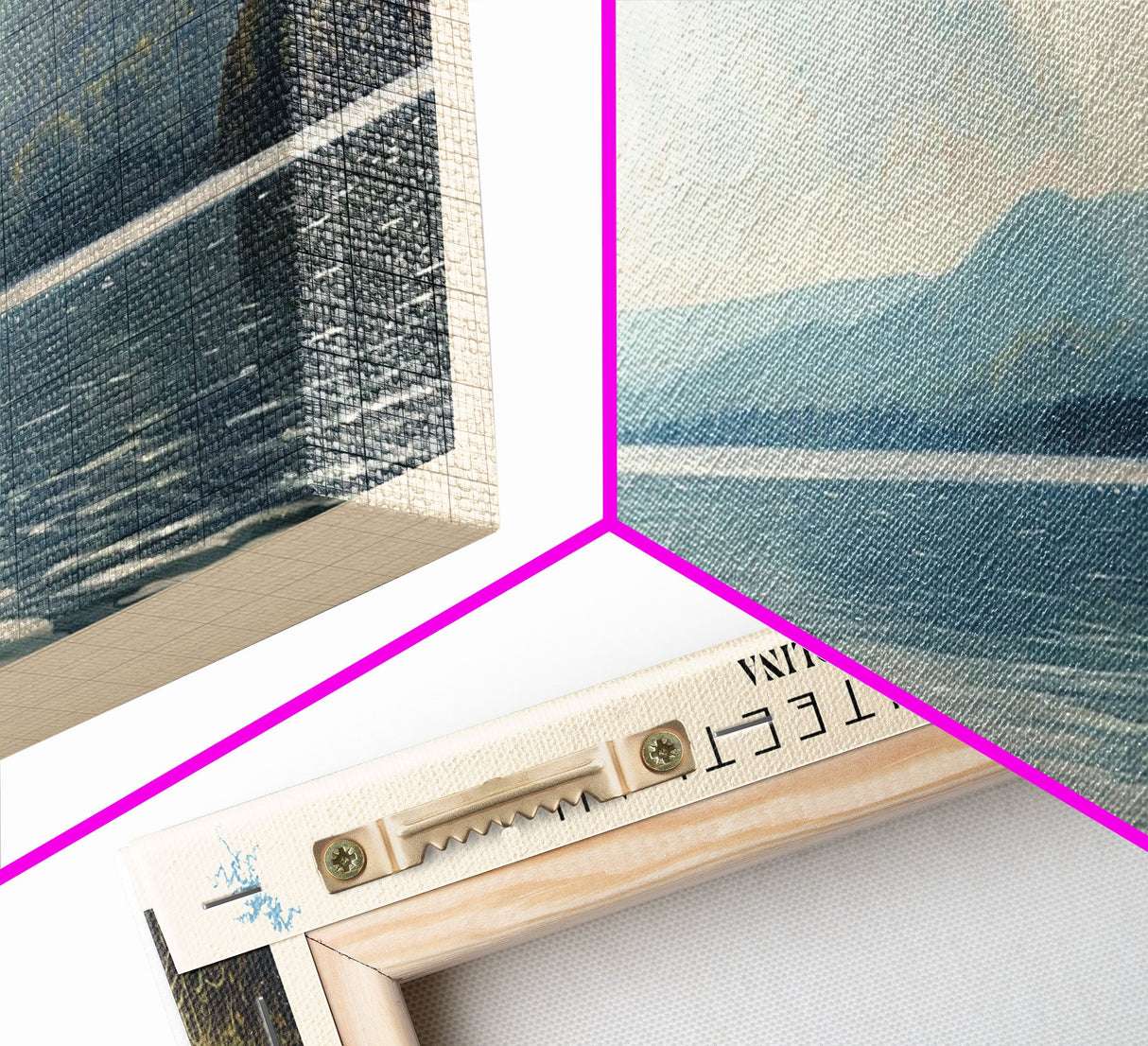 Lake Santeetlah, Boho Art, Serene Landscape, Travel Poster Art, Wall Art, Home Decor, Nature Scene, Lake Painting, Minimalist Art, Modern Art, Travel Print, Framed Canvas Print, Lake House Decor, Panoramic Print