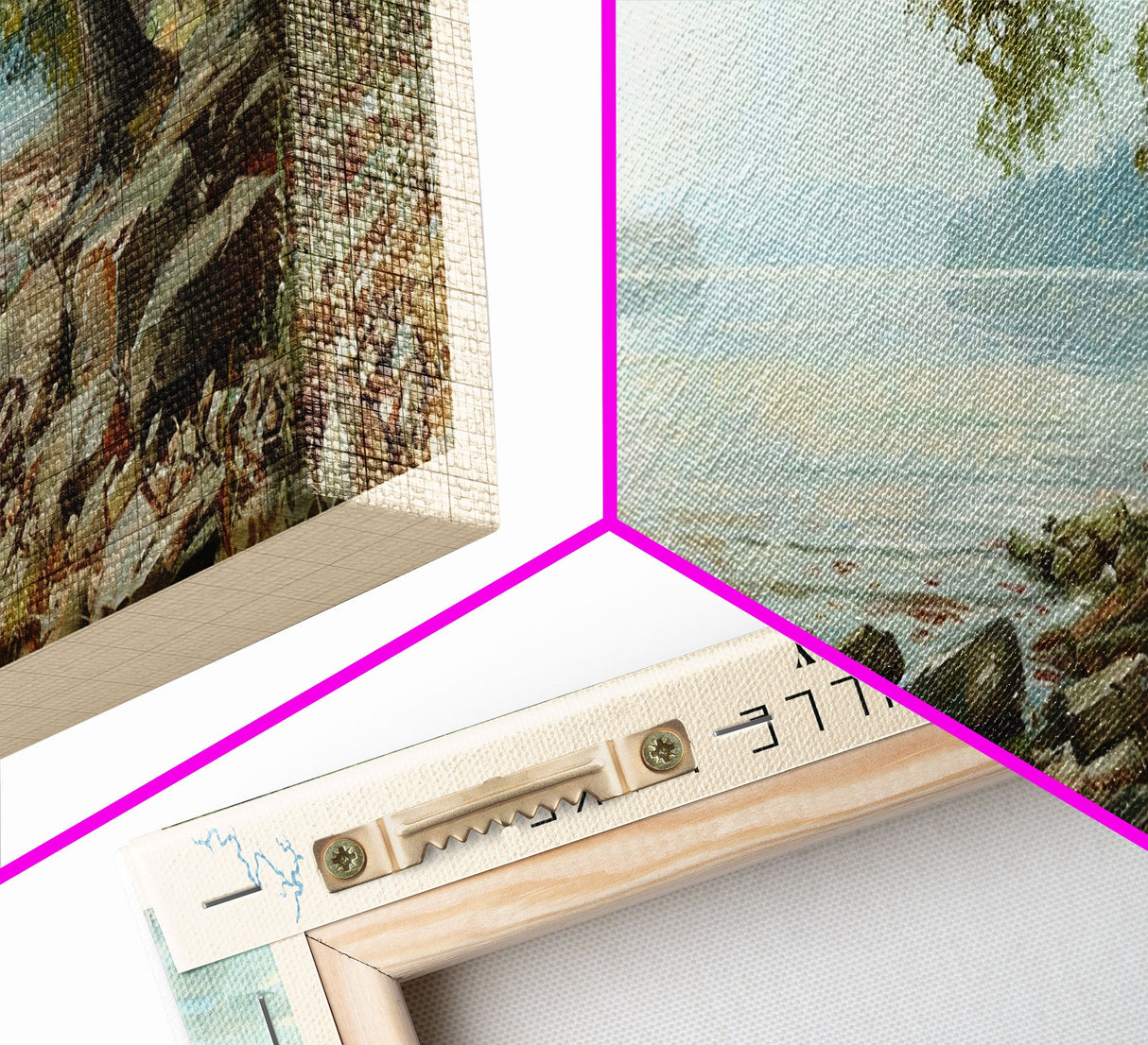 Taylorsville Lake Kentucky Panoramic Wall Art, Framed Canvas Print, Lake House Decor, Travel Poster, Scenic Lake Scene, Bedroom Decor, Wall Art