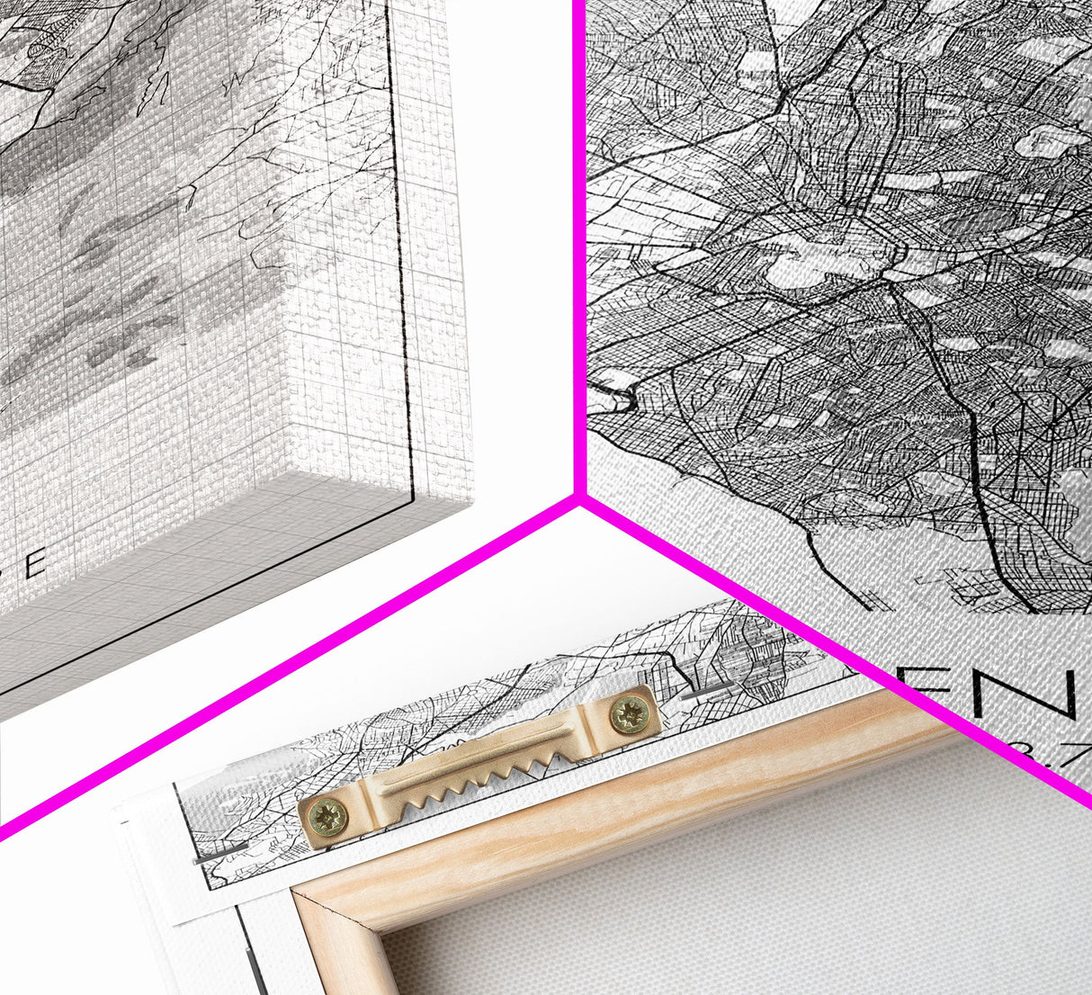 Athens Street Map, Greece Map, Travel Wall Art, Friendship Gift, Bedroom Art, Minimalist Art, Wall Art, Canvas Print, Canvas Wall Art