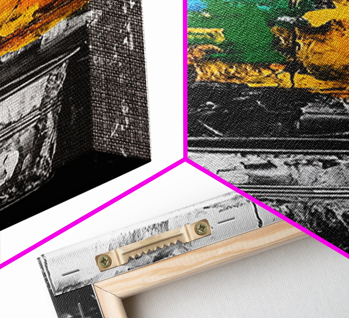 Industrial Paint Bucket Canvas Print, Graffiti Wall Art, Abstract Art, Moody Art, Rustic Decor, Chicano Art, Tall Narrow Art, Modern Home Art