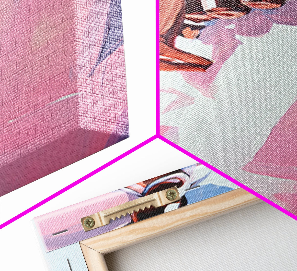 Pink cowgirl, western belt, black cowgirl painting, light pink wall art, southwestern art, cowboy aesthetic, framed canvas print, rustic art