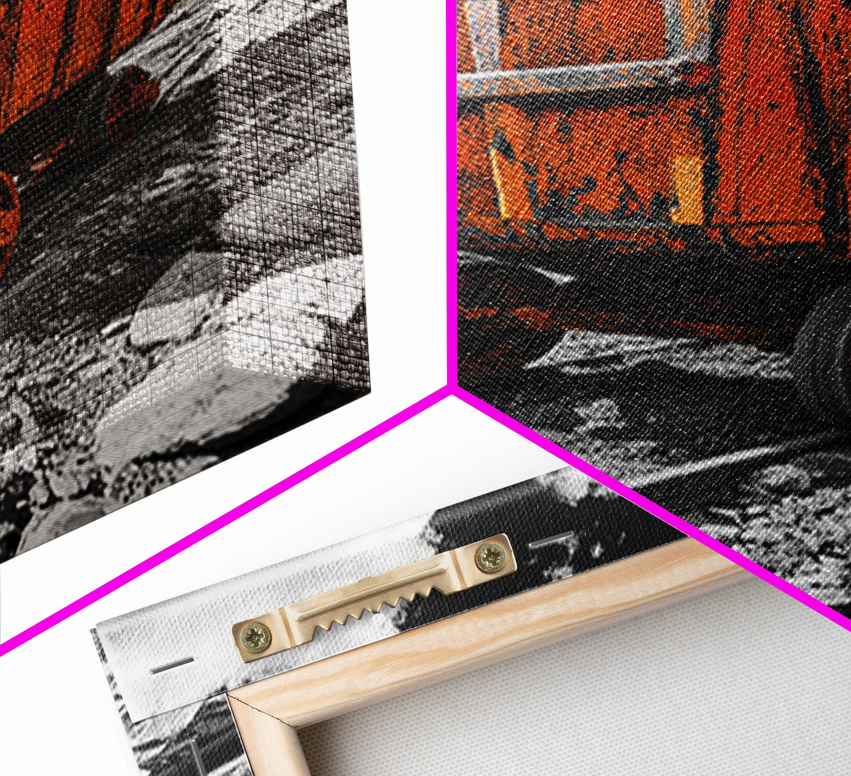 Old Mine Cart, Rustic Decor, Southwest Wall Art, Industrial Art, Wabi Sabi Wall Art, Moody Art, Canvas Print, Gift Idea