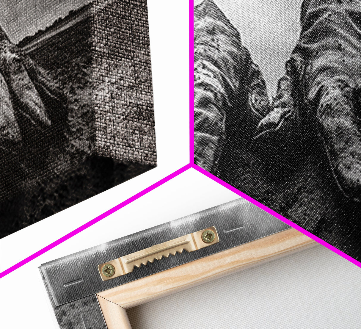 Leather Work Gloves, rustic wall art, moody art, wabi sabi art, extra wide art, panoramic art, farmhouse art, framed canvas print, cowboy art