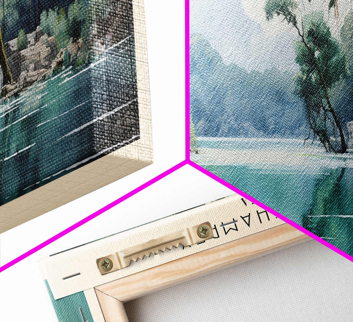 Semuc Champey Travel Poster Print, Framed Canvas Wall Art, Metal Wall Art, COUNTRY art, Gift For Him, Travel Wall Art, Travel Lover Gift