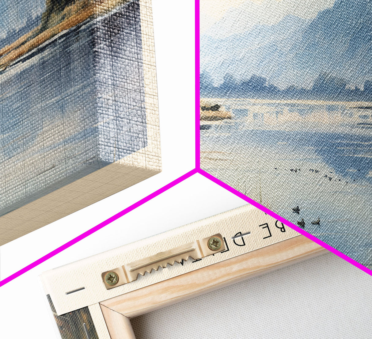 The Danube Delta Travel Poster Print, Framed Canvas Wall Art, Metal Wall Art, COUNTRY art, Gift For Him, Travel Wall Art, Travel Lover Gift