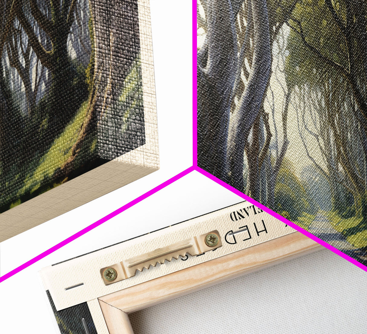 The Dark Hedges Wall Art Travel Poster Print, Gift For Travel Lover, Vacation Gift, COUNTRY Wall Art, Home Decor, Original Art