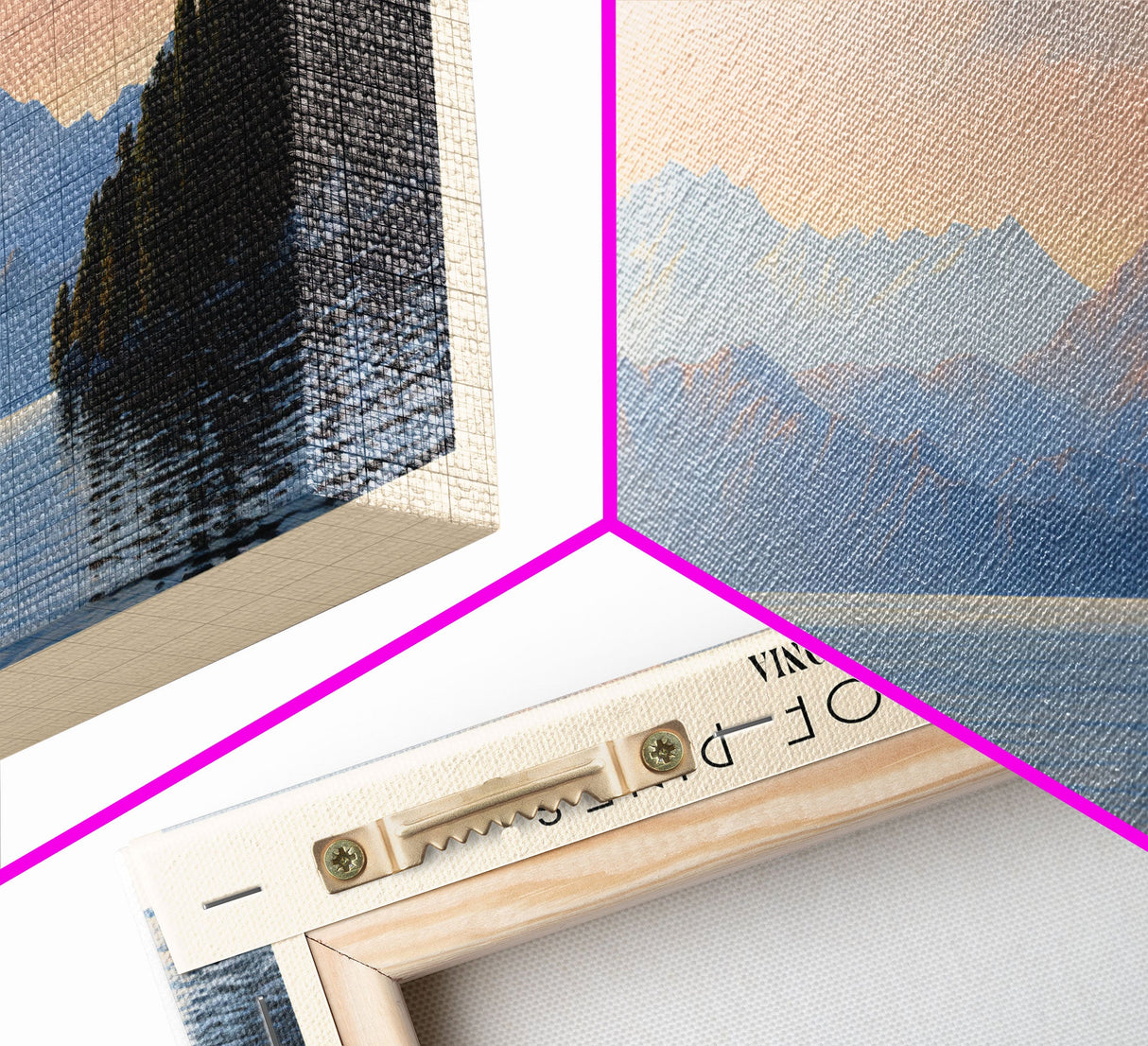 The Isle of Pines Framed Canvas Print Travel Poster | Wall Art | Home Decor | Gift For Travel Lover | Wall Hanging | Original Art