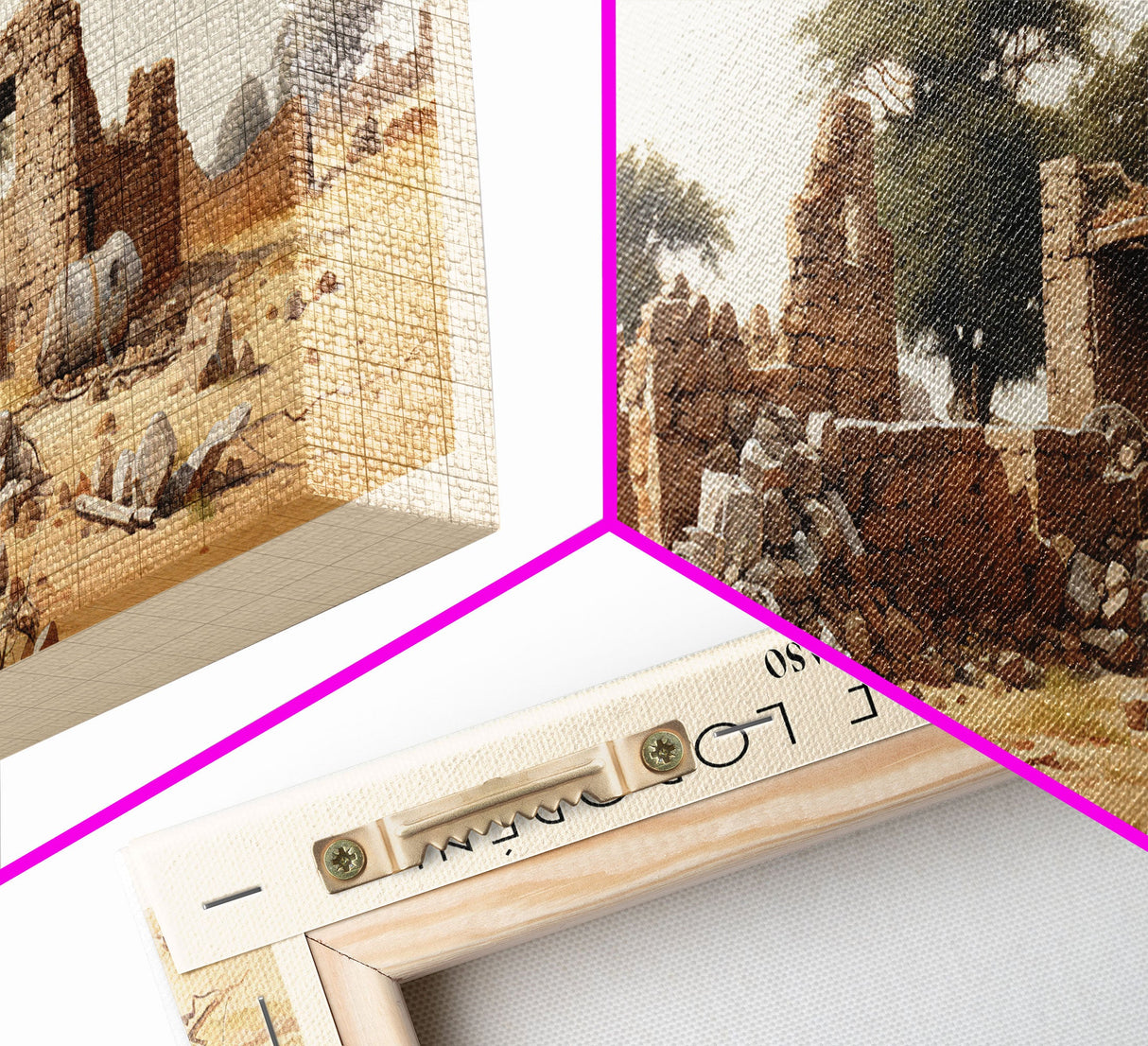 The Ruins of Loropéni Wall Art Travel Poster Print, Gift For Travel Lover, Vacation Gift, COUNTRY Wall Art, Home Decor, Original Art