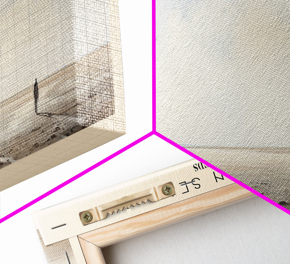 Wadden Sea Travel Poster Print, Framed Canvas Wall Art, Metal Wall Art, COUNTRY art, Gift For Him, Travel Wall Art, Travel Lover Gift