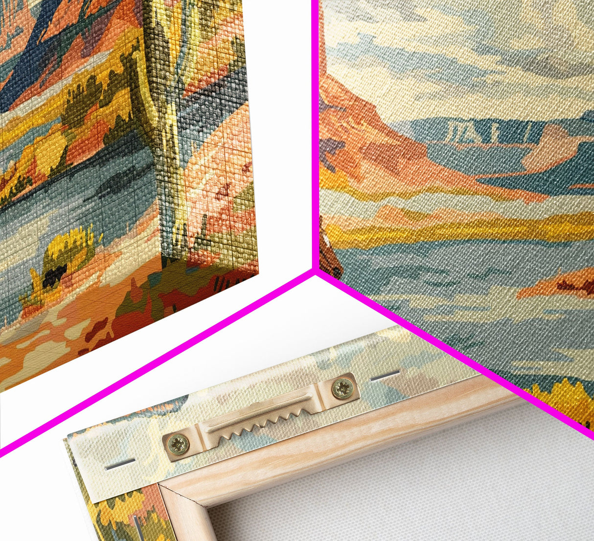 Cowboy in Monument Valley Landscape, Framed Canvas Print for Rustic Living Room Decor, Western Art for Bedroom and Home Decoration