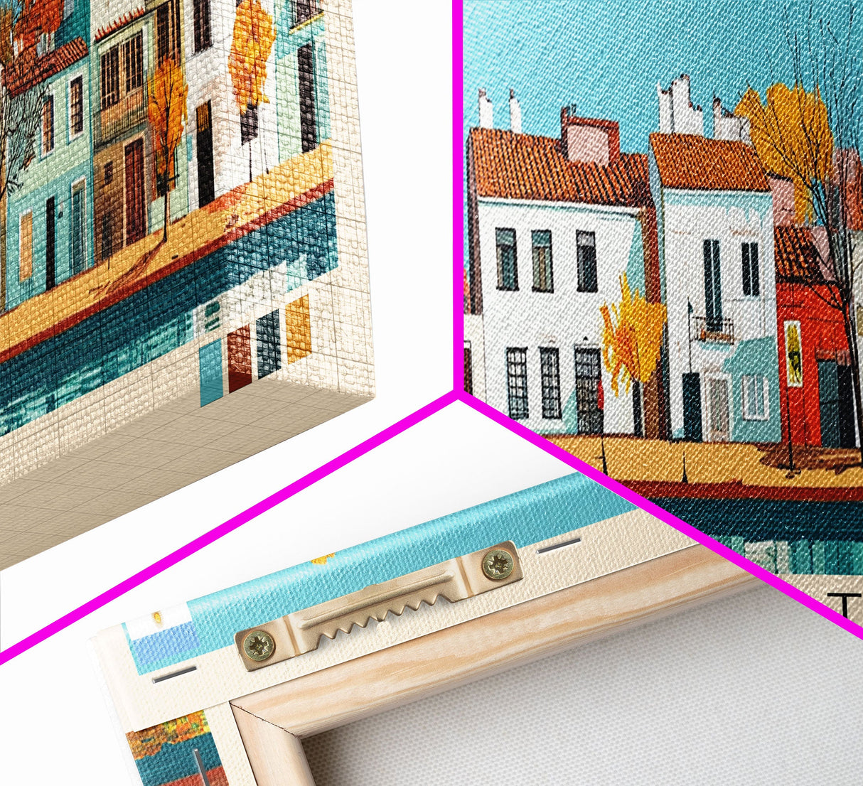 Corrientes, Argentina Panoramic Canvas Print, Corrientes, Argentina Painting, Argentina Art, Corrientes Travel Poster, Travel Art, Vacation Gift