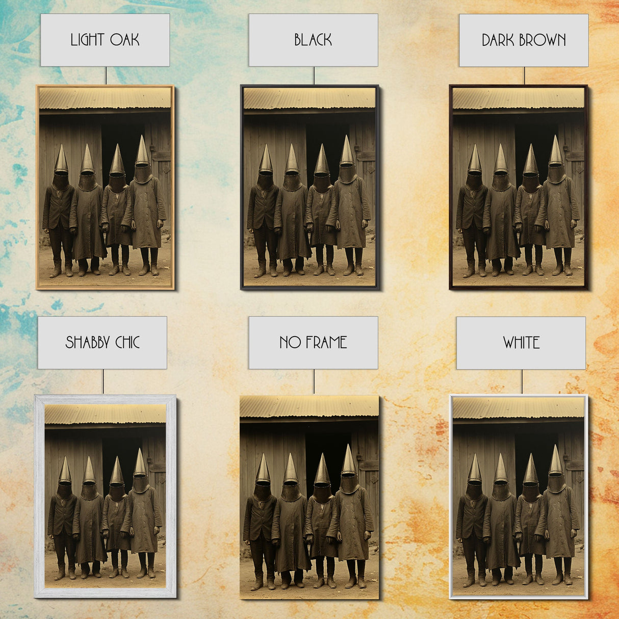 Spooky Room Decor, Halloween Wall Art, Weird Art Print, Horror Home Decor, Canvas Print, Wall Art, Vertical Print, Home Decor, Wall Decor