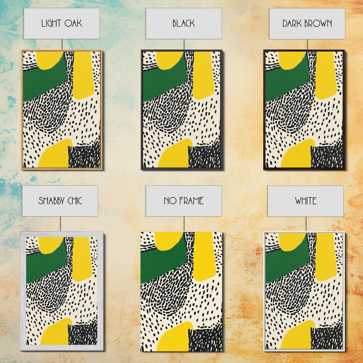 Retro Shopping Mall Wall Art Canvas Print, 1990s Inspired Abstract Art, Mall Art For Living Room Or Bed Room