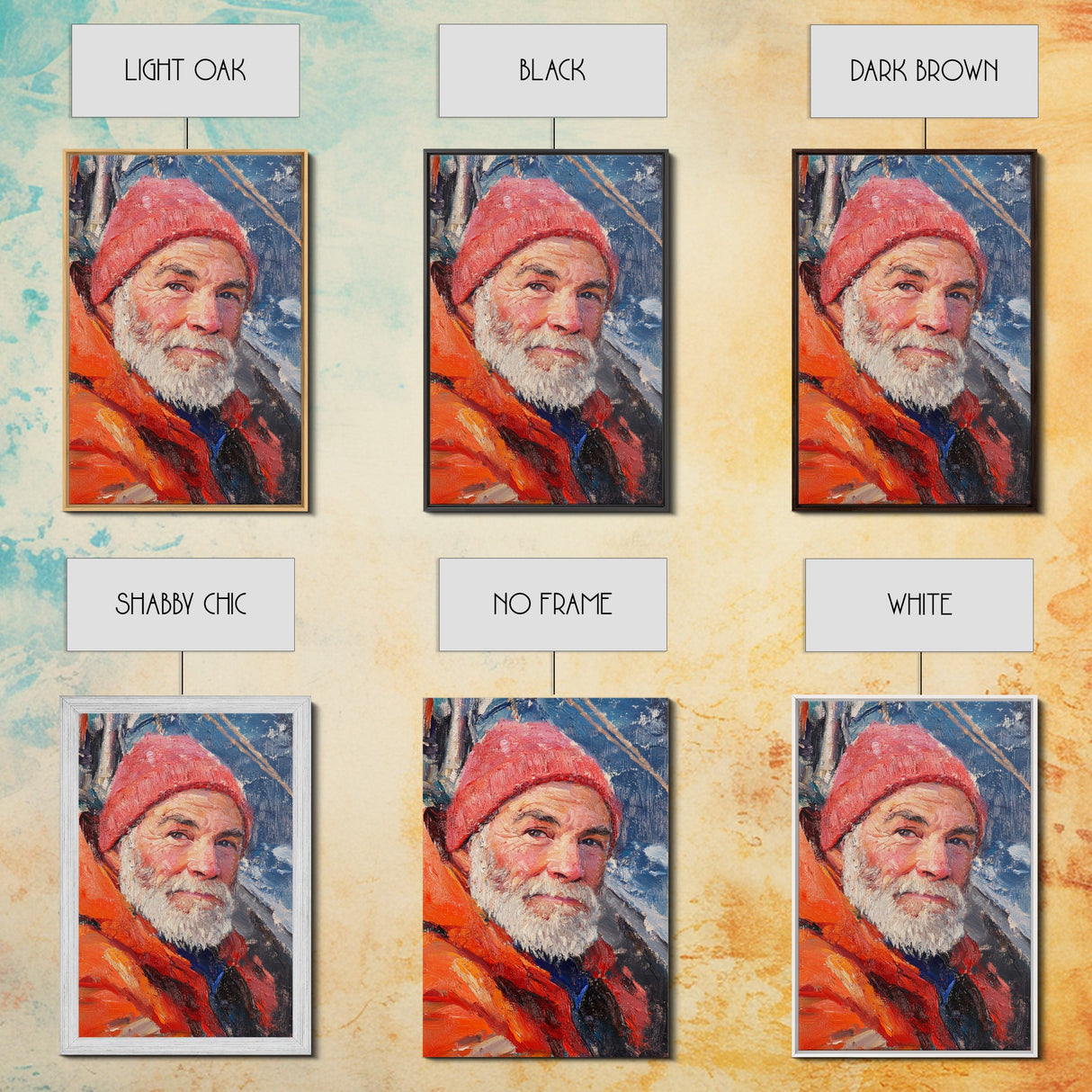 Fisherman Painting Canvas Print, Fisher Decor, Fisherman Wall Art, Oil Painting Of a Fisherman Canvas Print, Alaskan Wall Art