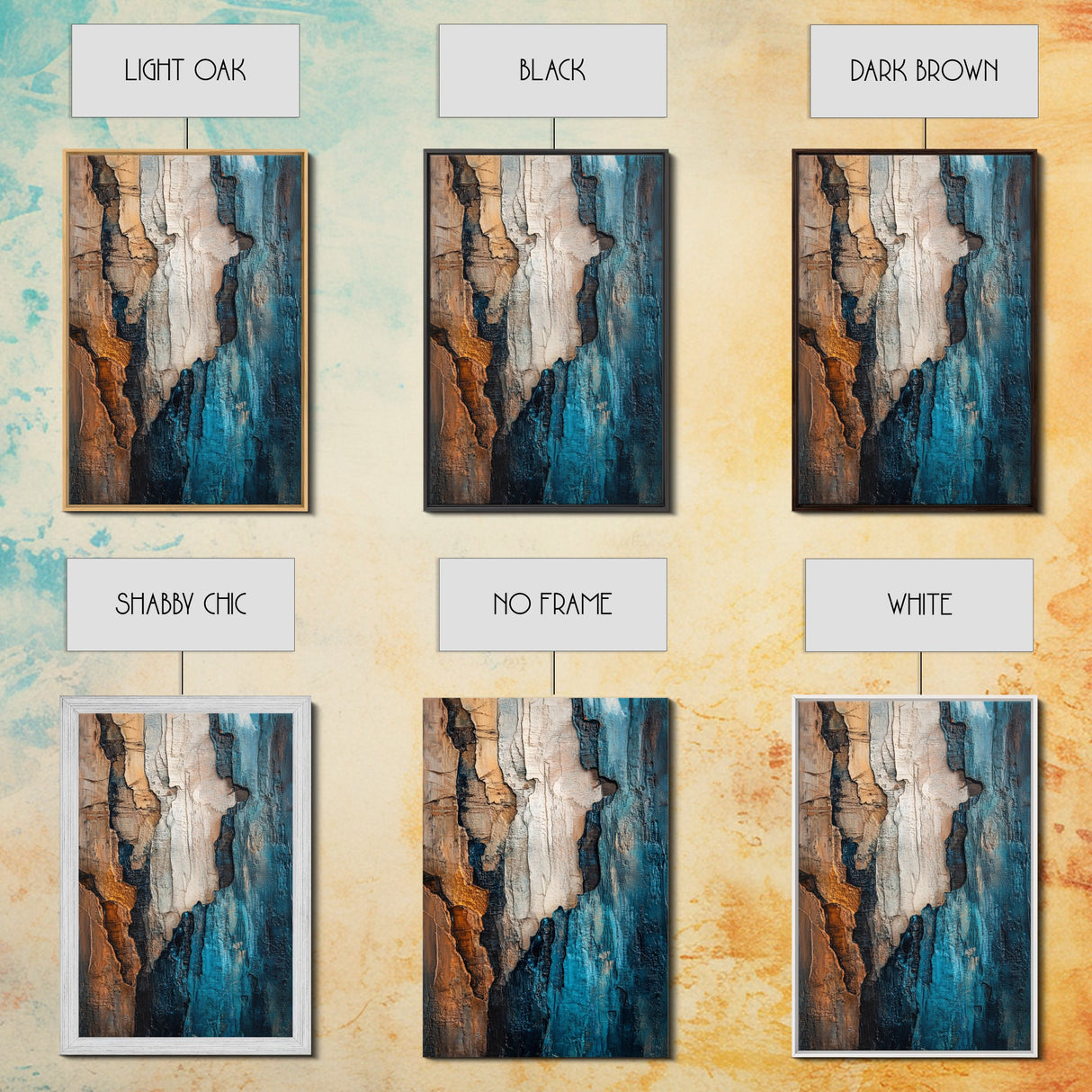 Textured Abstract, Moody Wall Art, Canvas Print, Wabi Sabi Art, Rustic Decor, Southwest Wall Art, Modern Art, Gift Idea, Living Room Art