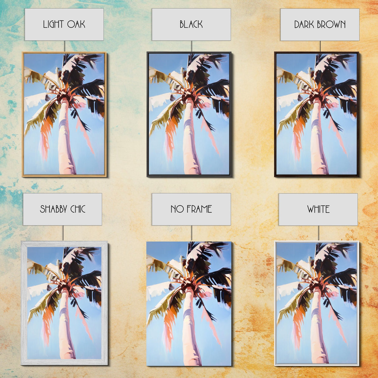 Palm Tree, Tropical Paradise, Summer Beach Vibes, Coastal Living Art, Vacation Dream, Canvas Print, Boho Wall Decor, Relaxing Art