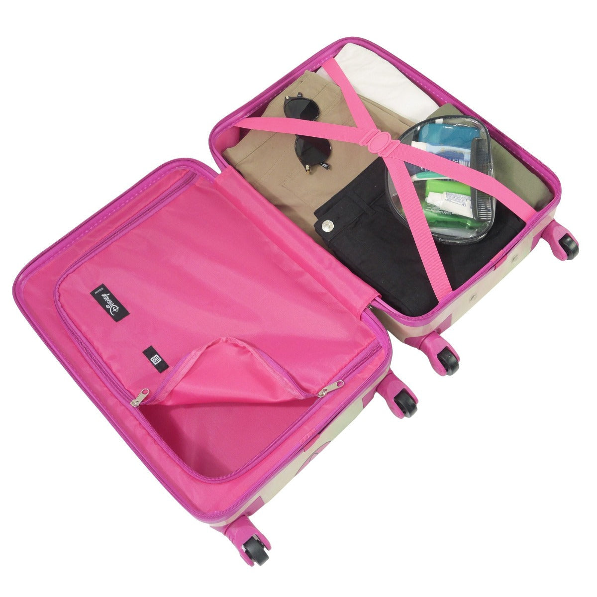 Disney Minnie Mouse Pastel Kids 21" Spinner Luggage