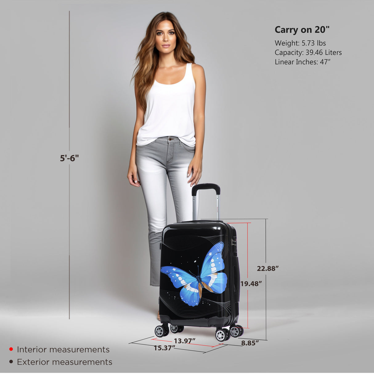 Prints Carry On 20"
