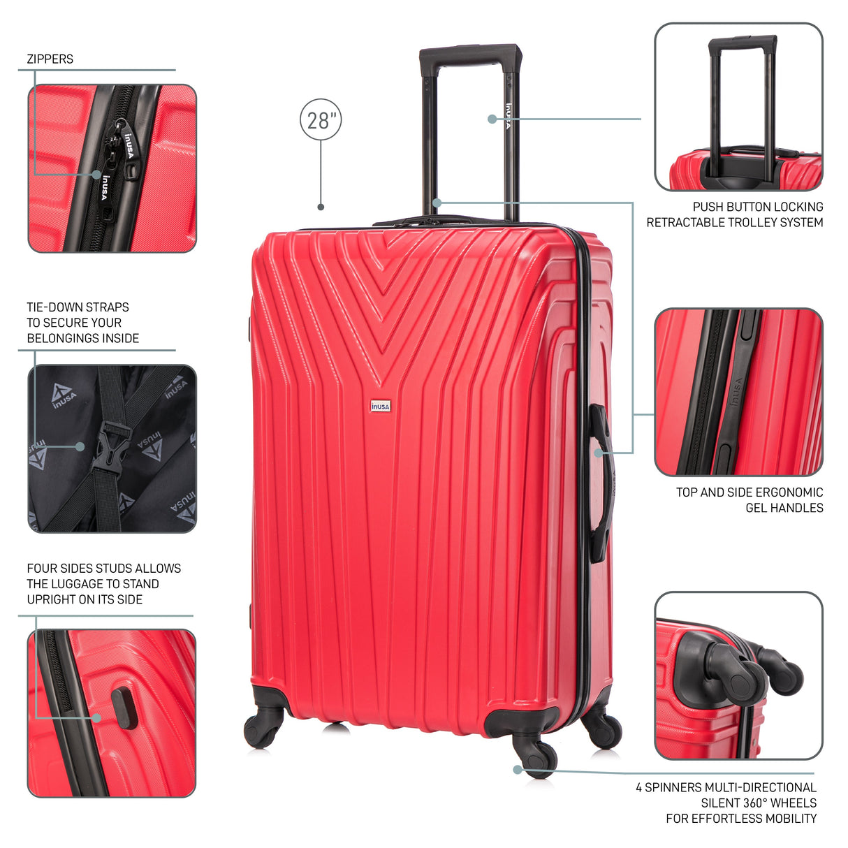 Vasty 3 Piece Set 20''/24''/28''