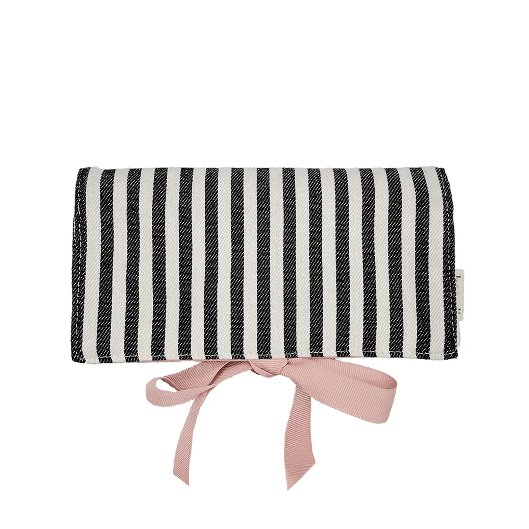 Couture Jewelry Roll, Medium, Striped