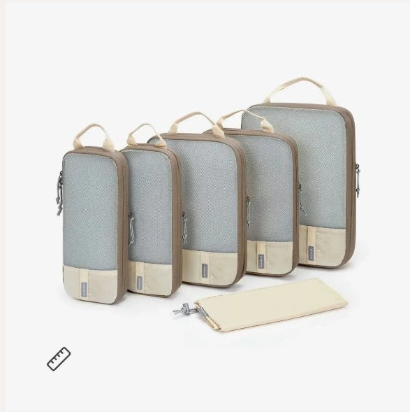 Compression Packing Cube 6 Piece Set by Bagsmart