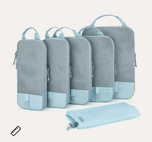 Compression Packing Cube 6 Piece Set by Bagsmart