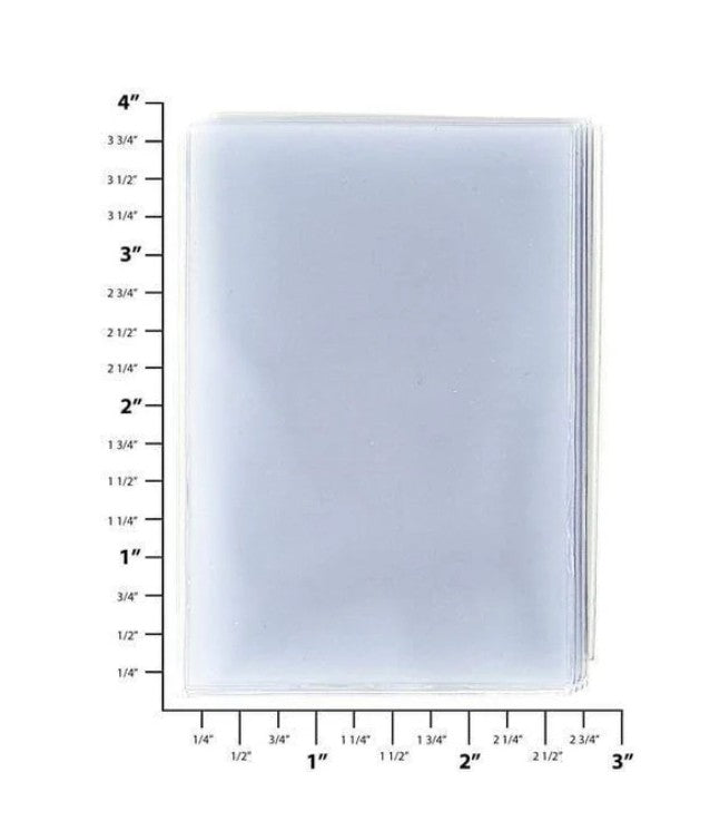 Clear Plastic Wallet Inserts