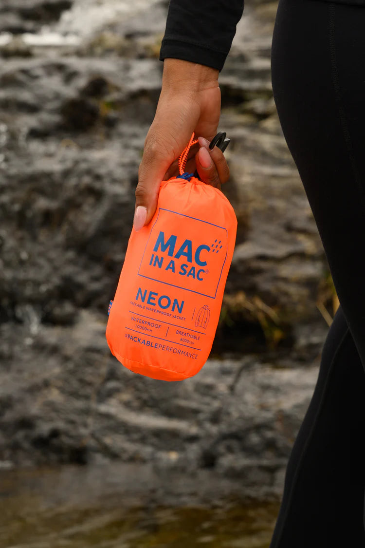 Navy Blue Mac-In-A -Sac Origin II Rain Coat