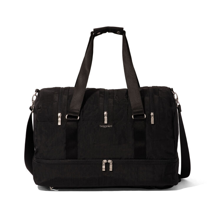 Multizip Convertible Duffel, by - Baggalini