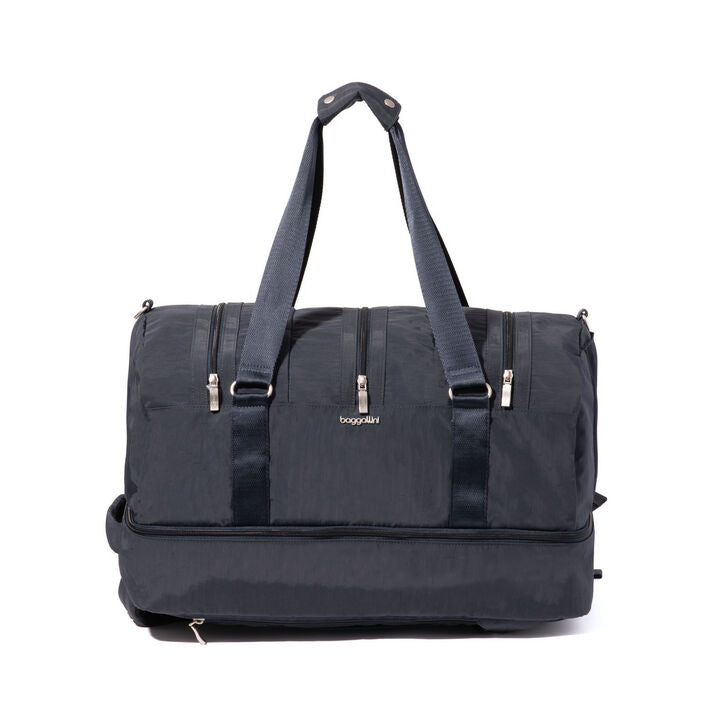 Multizip Convertible Duffel, by - Baggalini