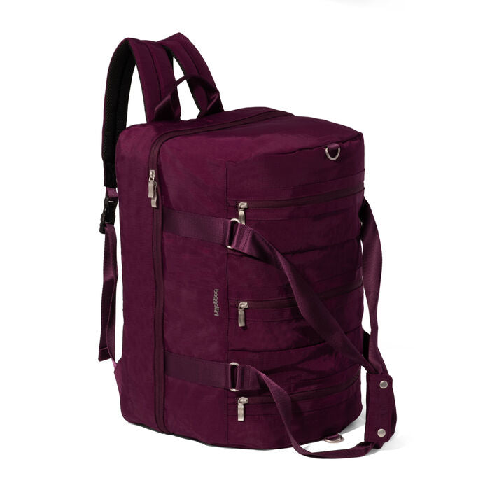 Multizip Convertible Duffel, by - Baggalini