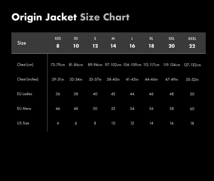 Jet Black Mac-In-A -Sac Origin II Rain Coat