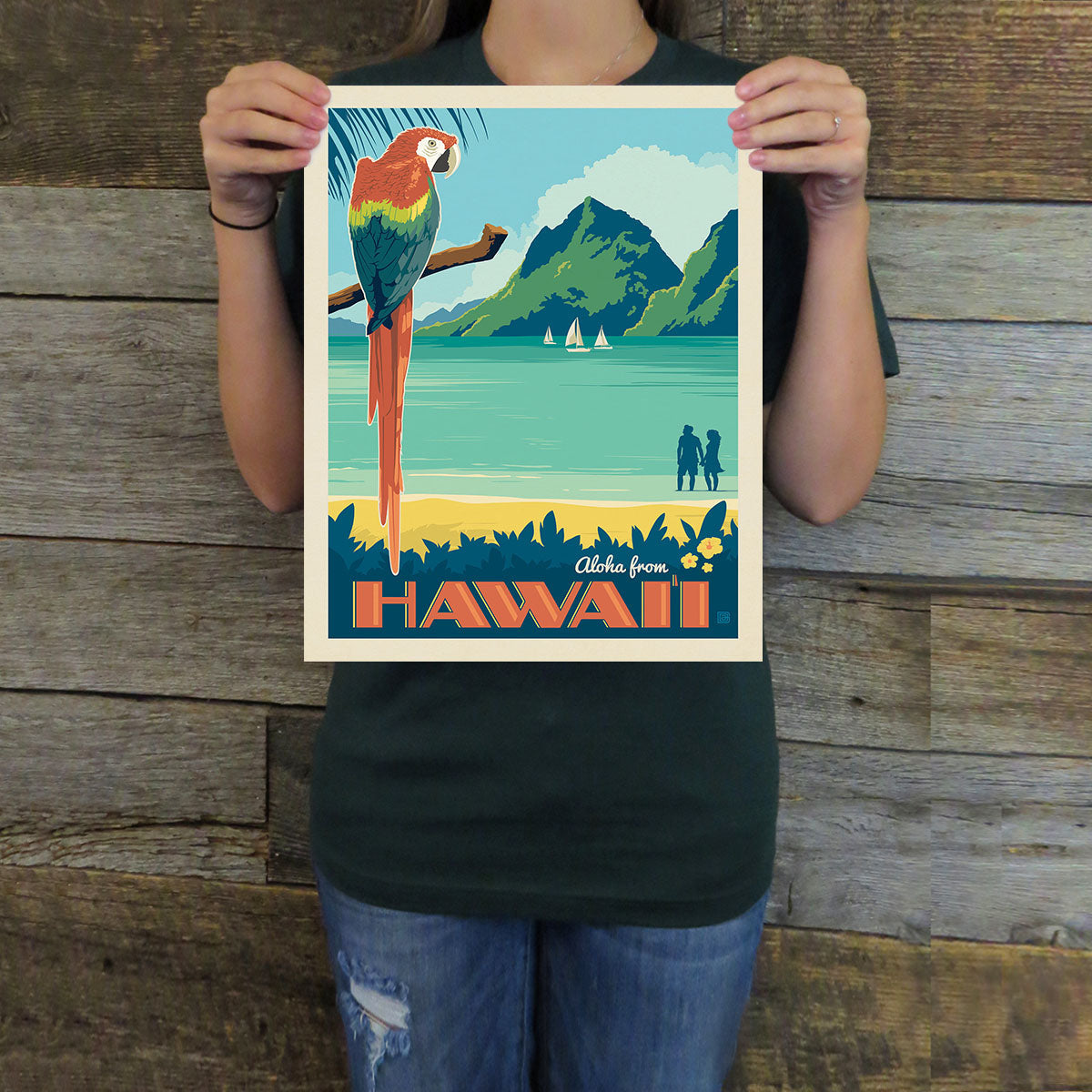 Hawai'i: Tropical Paradise (American Travel) Art Print