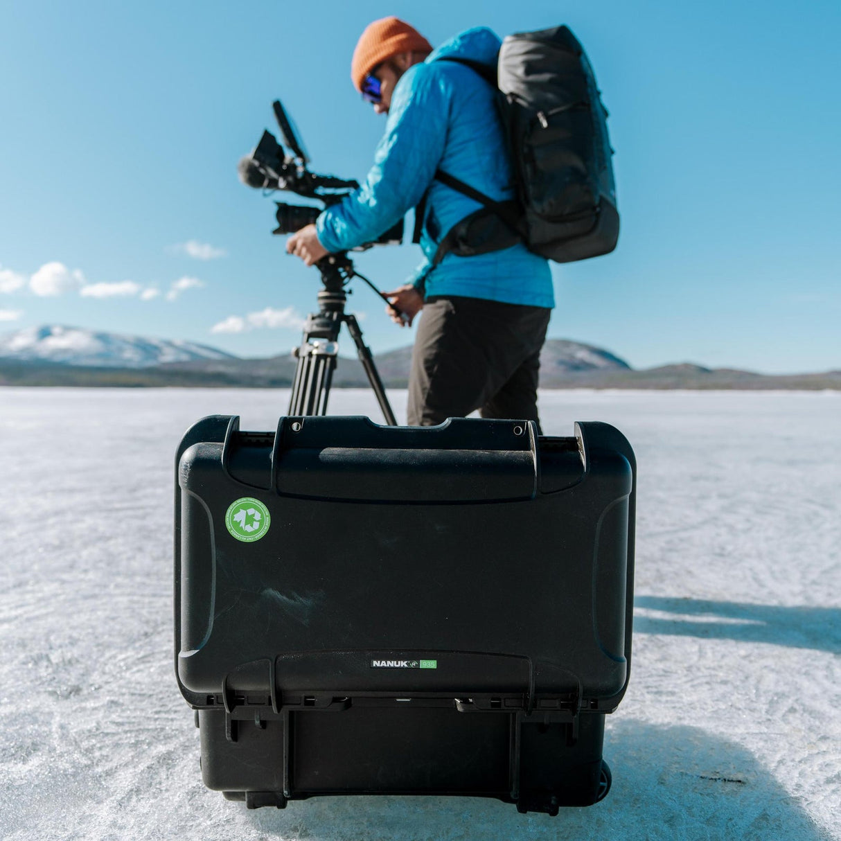 Nanuk Carry-on Protective Case Wheeled - Black With Foam 935