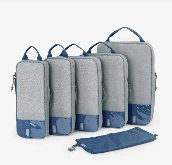 Compression Packing Cube 6 Piece Set by Bagsmart