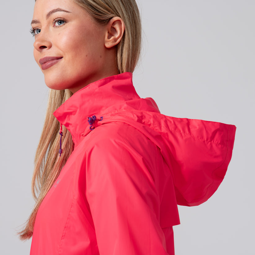 Neon Watermelon Mac-In-A -Sac Origin II Rain Coat