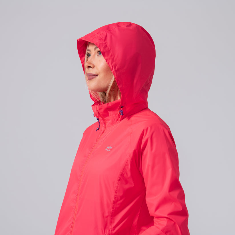 Neon Watermelon Mac-In-A -Sac Origin II Rain Coat