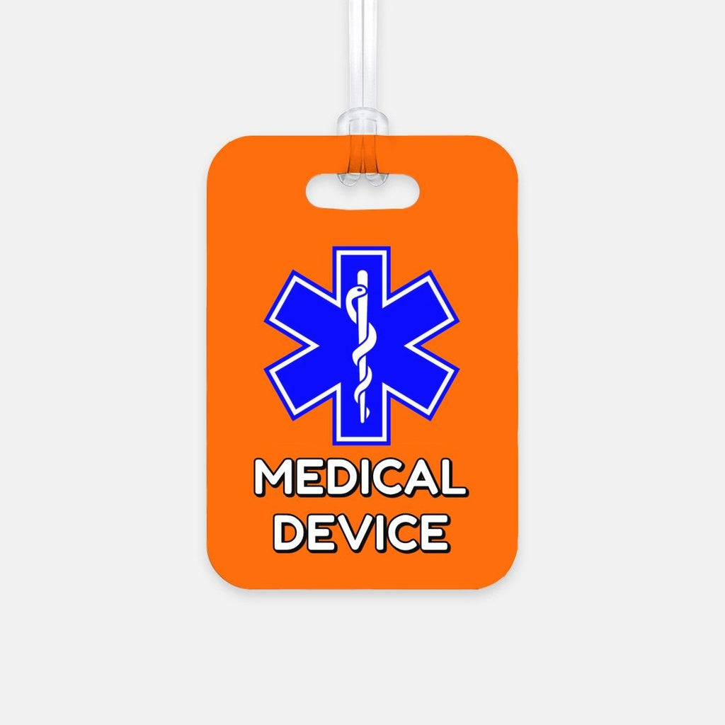 Medical Device Luggage Tag