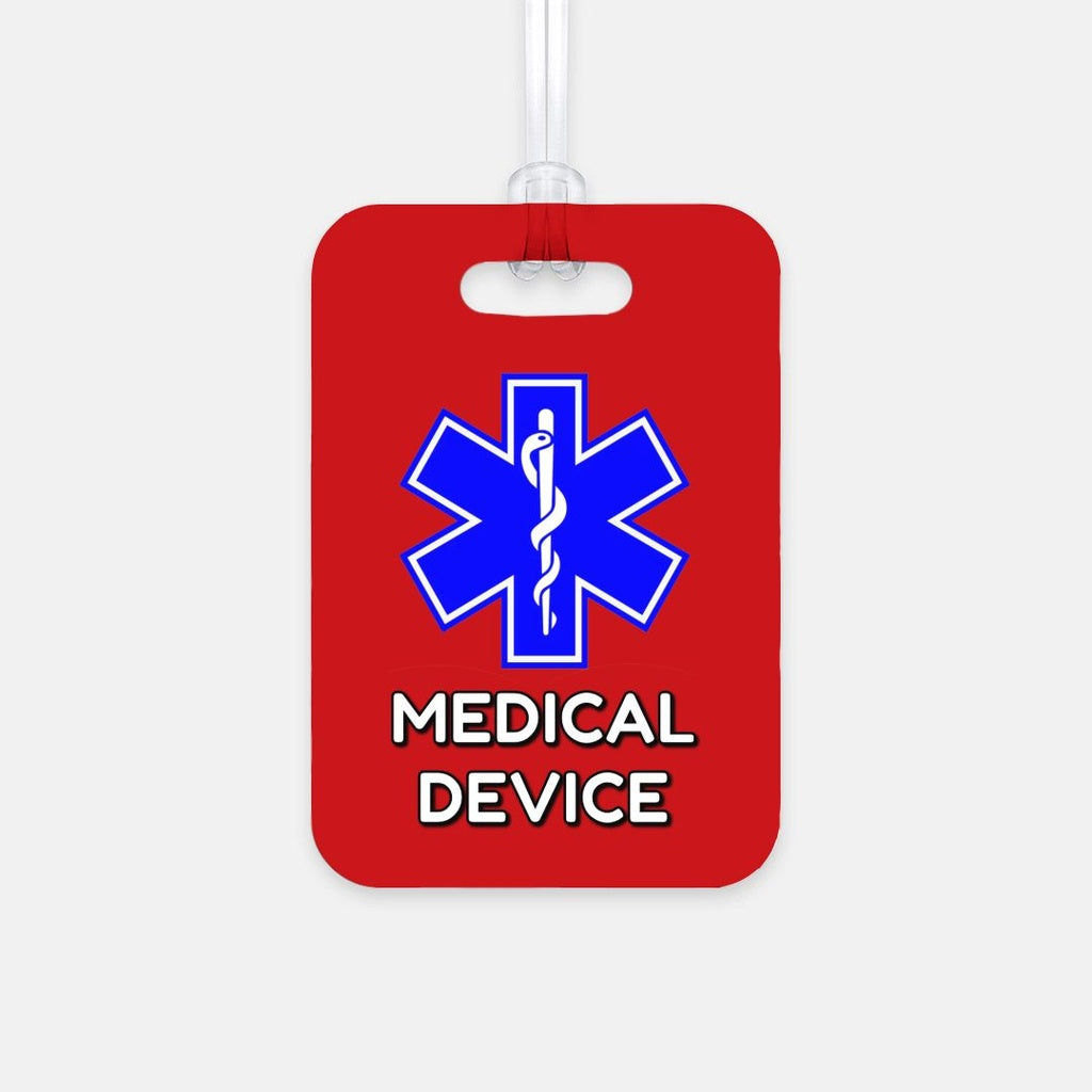 Medical Device Luggage Tag