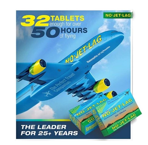 No Jet Lag Homeopathic Jet Lag Remedy, 32 Count