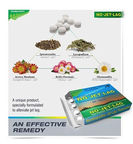 No Jet Lag Homeopathic Jet Lag Remedy, 32 Count
